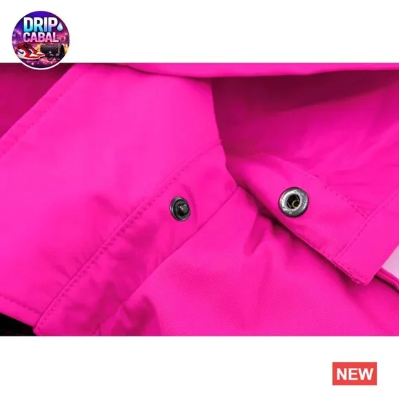 Double Breasted Trench Coat Mid-Length Belted Overcoat with Detachable Hood - Picture 2 of 7